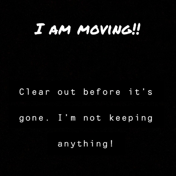 I am moving! - Picture 1 of 1